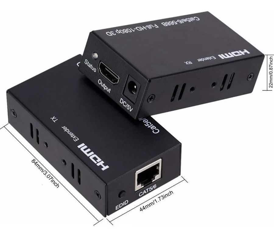 LEVANTADOR DE SEÑAL HDMI 164PIES (50MTS) CAT 6/7