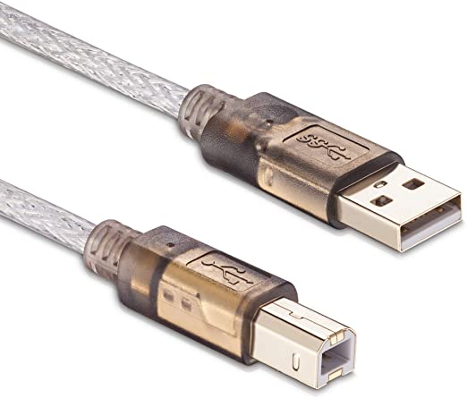 CABLE DE IMPRESORA USB 2.0 DE 25 PIES