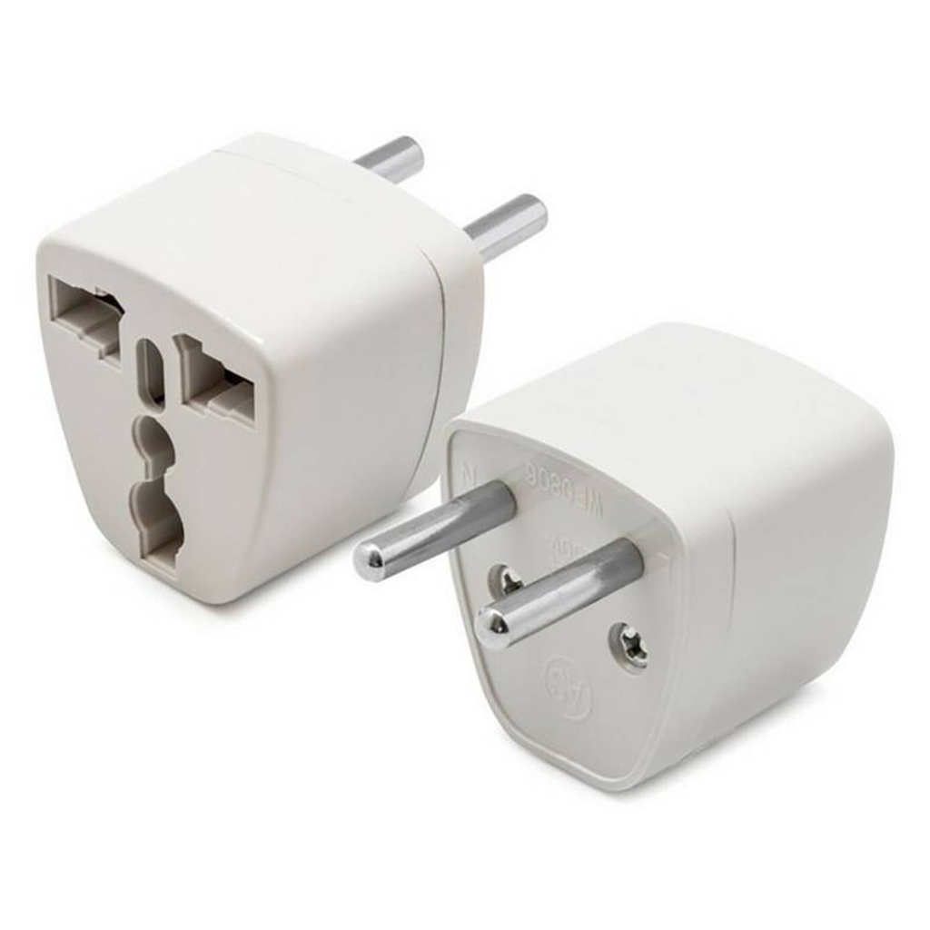ADAPTADOR DE CORRIENTE UNIVERSAL REDONDO