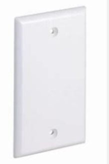 PLACA CIEGA ADLER BLANCA