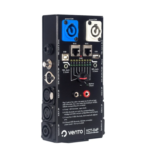 MULTITESTER DE AUDIO, VIDEO, REDES Y DATOS CON BUZZER