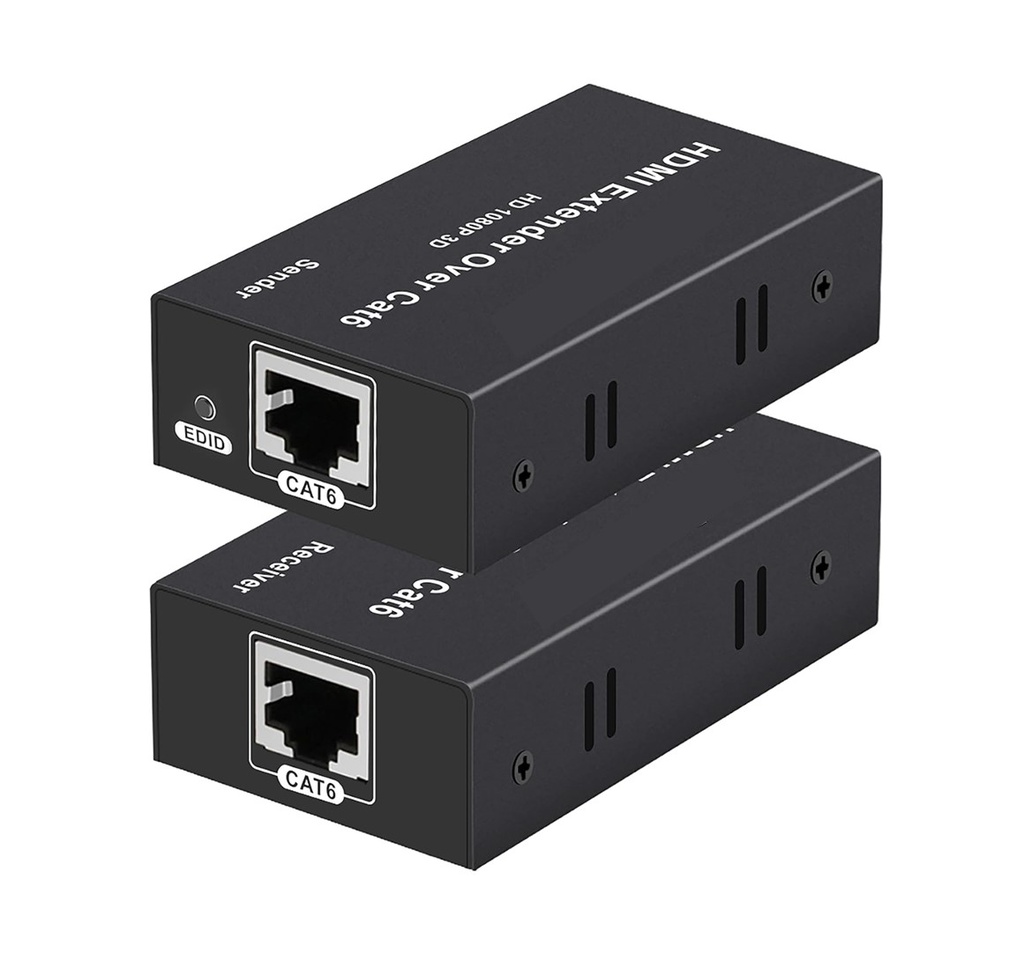 LEVANTADOR/EXTENSOR DE SEÑAL HDMI FULLHD 1080P 3D CAT6 HASTA 50M