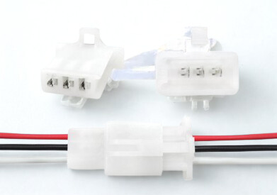 JUEGO DE ARNES MINI DE 3 CONTACTOS M-H CON CABLE