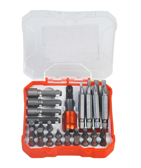 SET DE DESARMADOR INTERCAMBIABLE DE 34 PIEZAS