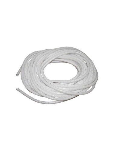 [14036] ORGANIZADOR ESPIRAL PARA CABLE DE 5/32 (4MM) CONIN BLANCO