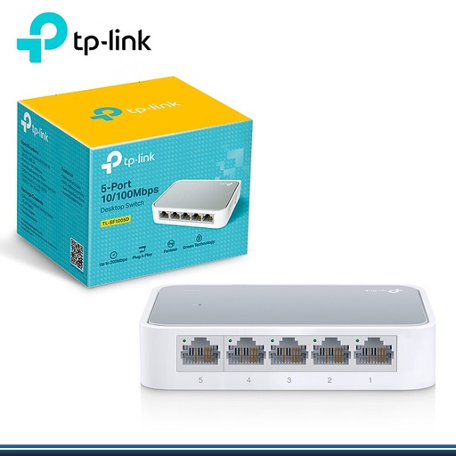 [51053] SWITCH DE 5 PUERTOS 10/100 TP-LINK TL-SF1005D