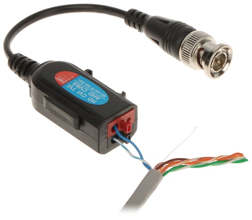 [01002-2] VIDEO BALUN DIGITAL 8MP BNC CON COLA