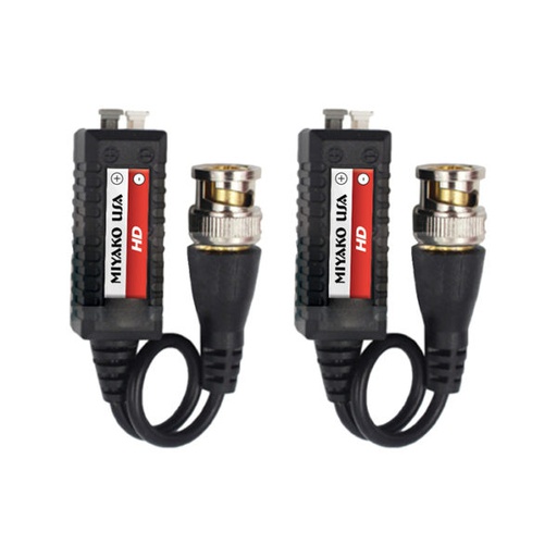 [01011-2] VIDEO BALUN DE PRESION 4K/8MP MIYAKO PAR