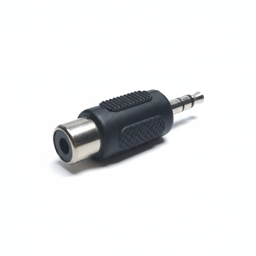 [01068] ADAPTADOR RCA H A PLUG 3.5MM STEREO PLASTICO