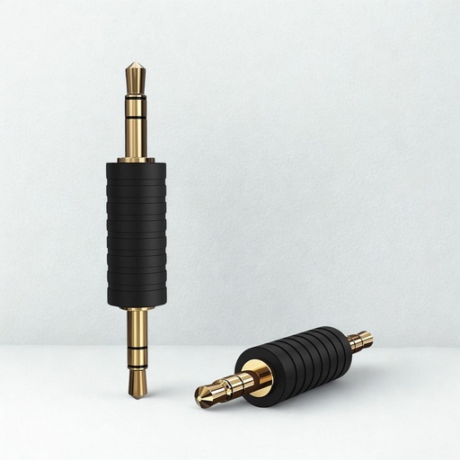 [01081] ADAPTADOR PLUG 3.5MM ESTEREO M-M