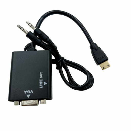 [01271-2] ADAPTADOR MINI HDMI A VGA H