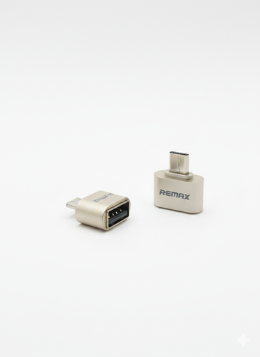 [01814] ADAPTADOR OTG USB H A MICRO USB M PARA ANDROID REMAX