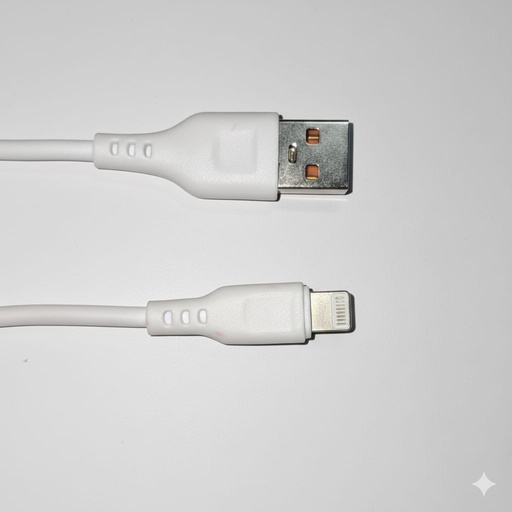 [03396-1] CABLE PARA IPHONE BLANCO 1MT ONE