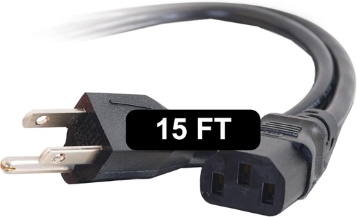 [03657] CABLE DE PODER C13 DE 15 PIES (4.5MTS) C2G