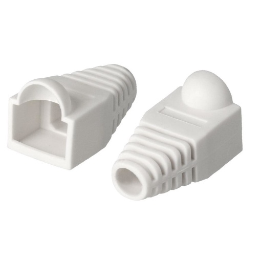 [04001-6] BOTA RJ45 BLANCA