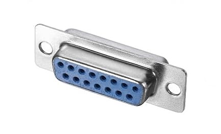[05024] CONECTOR DB 15 H DE 2 FILAS