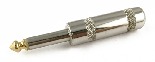 [05118] CONECTOR PLUG 6.35MM MONO METAL JUMBO