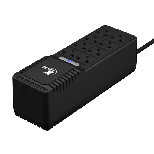 [06035] REGULADOR AUTOMÁTICO DE VOLTAJE 1000VA 500W XTR-1002 XTECH