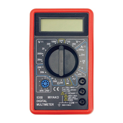 [06523] MULTIMETRO DIGITAL MIYAKO 830B