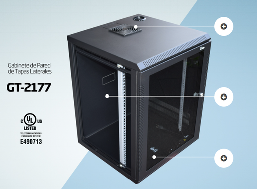 [11304] GABINETE DE PARED 5U 19X20 QUEST  GT-2177