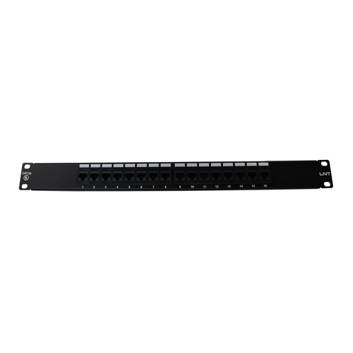[12024] PATCH PANEL DE 16 PUERTOS CAT 5E LINET