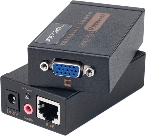 [13481-100] LEVANTADOR DE SEÑAL PARA VGA 91MTS (300FT) POR UTP CAT6