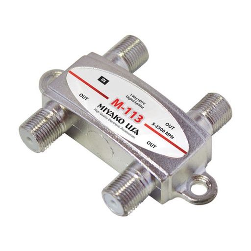 [13735-3] SPLITTER DE 1 ENTRADA 3 SALIDAS 5-2300MHZ