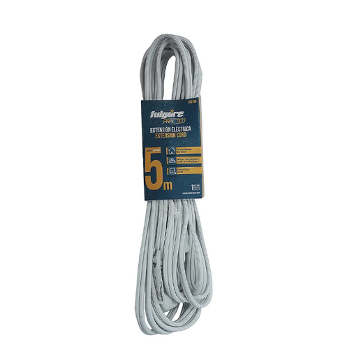 [20021] CABLE EXTENSION ELECTRICA DE 05MTS BLANCA FULGORE FP0135