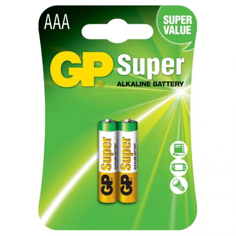 [25302] BATERIA AAA ALKALINA GP (2 UNIDADES)