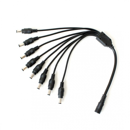 [30002-8] SPLITTER DE CORRIENTE P/CAMARA 1 ENTRADA A 8 SALIDAS