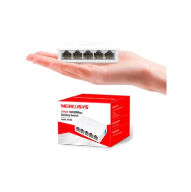 [51055] SWITCH DE 5 PUERTOS 10/100 MERCUSYS MS105