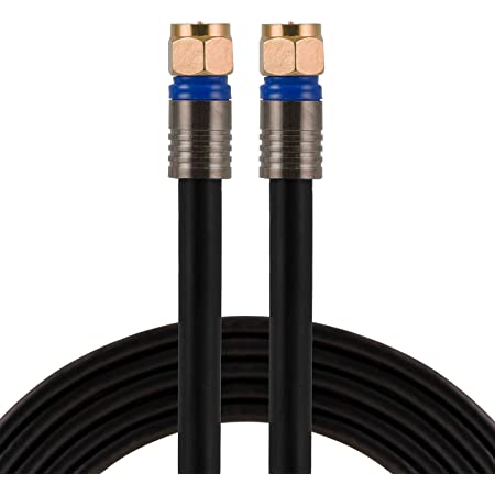 [03204-3] CABLE PARA TV DE 6 PIES NEGRO