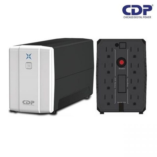 [12802-750] UPS INTERACTIVO 750VA DE 8 TOMAS 375W REGULADO CDP R-UPR758