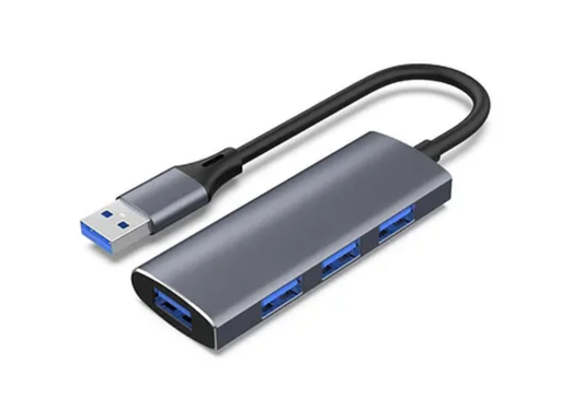 [12336-4] HUB USB 3.0 DE 4 PUERTOS ALUMINIO ET