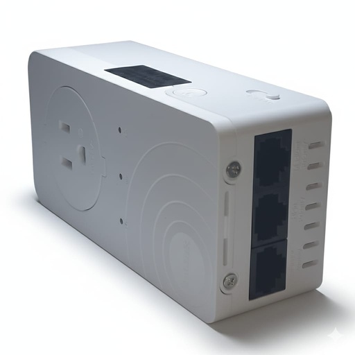 [01392] ADAPTADOR NANO POWERLINE DHP-P338AV D-LINK (RECEPTOR/TRANSMISOR)