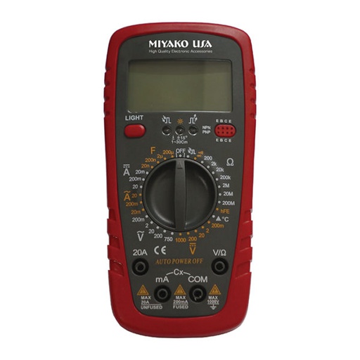 [06517] MULTIMETRO DIGITAL AUTORANGO MIYAKO 5505