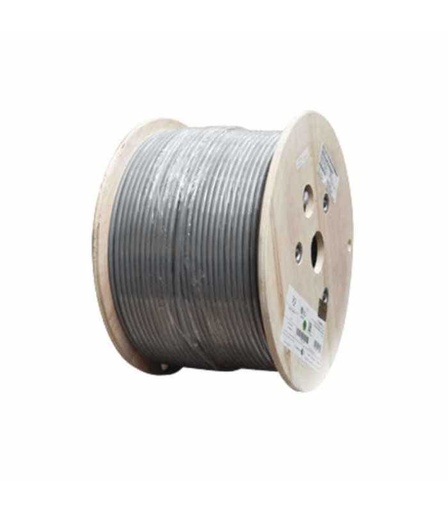 [02087B] BOBINA DE CABLE FUTP INTERIOR CAT 6A GRIS SIEMON 9A6M4-A5