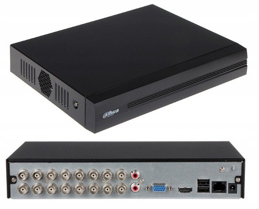 [30000-161] DVR 16 CANALES 1080 SOPORTA 1HDD DE 16TB 1 CANAL DE AUDIO DAHUA DH-XVR1B16-I