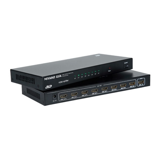 [13761-82] SPLITTER HDMI 3D 1080P 1-8 SALIDAS MIYAKO