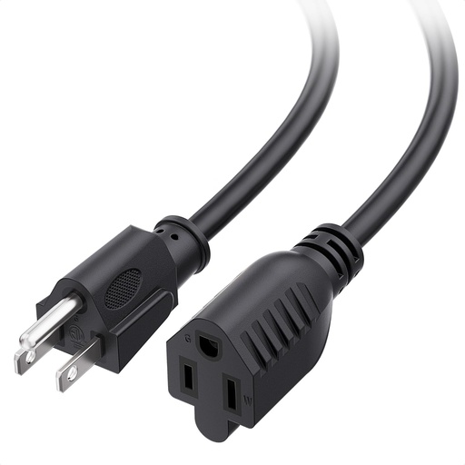 [20024-25] EXTENSION ELECTRICA 16 AWG 13A - 25 NEMA 5-15P A NEMA 5-15R 1625 W CABLE MATTERS