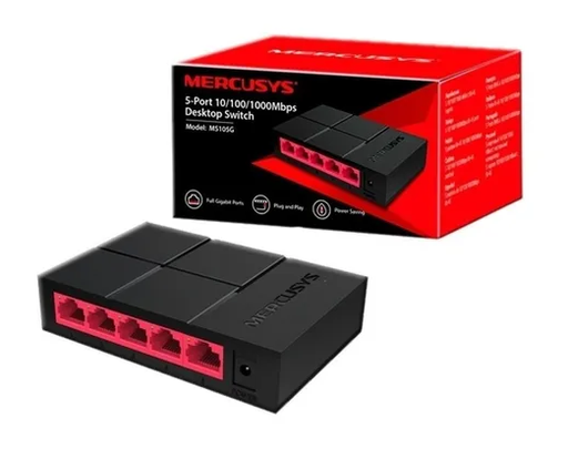 [51056] SWITCH DE 5 PUERTOS 10/100/1000 MERCUSYS MS105G
