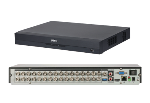 [30000-325] DVR 32 CANALES DAHUA WIZSENSE RESOLUCION MAXIMA 5MP SOPORTA 2HDD DE 16TB DH-XVR5232AN-I3