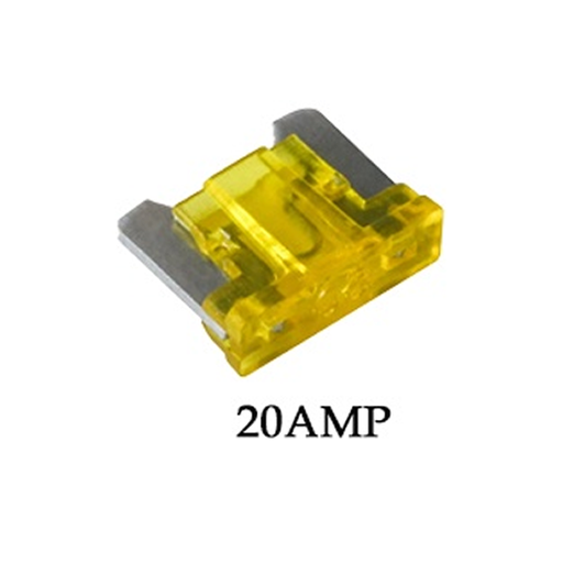 [11180-20] MICROFUSIBLE AUTOMOTRIZ TIPO MUELA 20 AMP