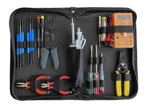 [06355-2] KIT DE HERRAMIENTAS TMC CON ESTUCHE DE 19PCS