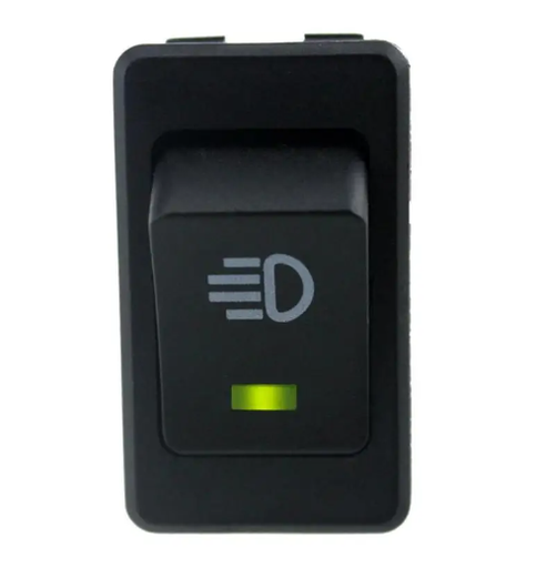 [11221-3] SWITCH 12V DC 4 PINES LUZ VERDE