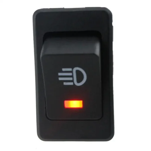 [11221-2] SWITCH 12V DC 4 PINES LUZ ROJA