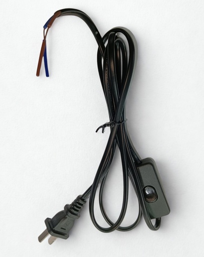 [03651-5] CABLE DE PODER CON SWITCH DE 1.5MTS SIN CONECTOR