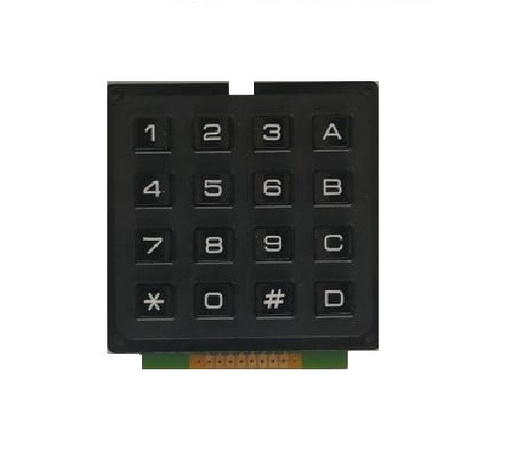 [95100-3] MODULO TECLADO NUMERICO 4X4 NEGRO