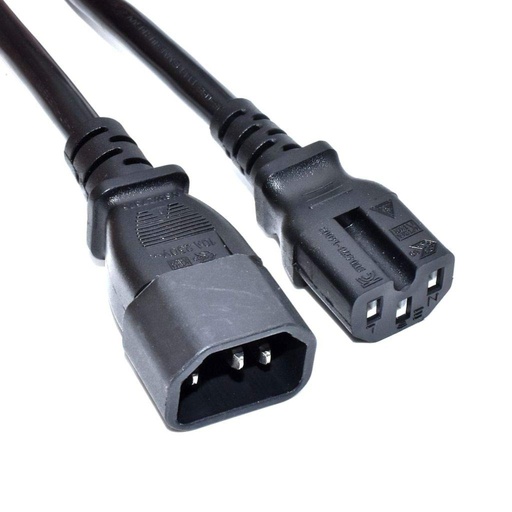 [03010] CABLE DE PODER C14 - C15 DE 7 PIES 10A 250V