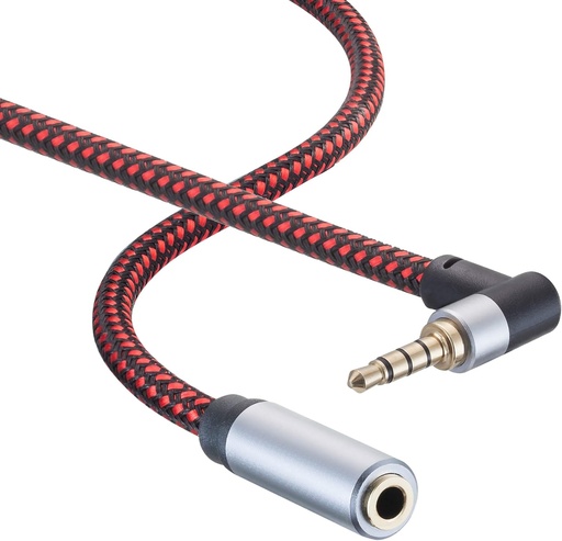 [03005-2] CABLE PLUG TRIFASICO M-H DE 30 PIES TRENZADO ANGULADO